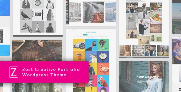 Zfolio – Responsive Portfolio WordPress Theme